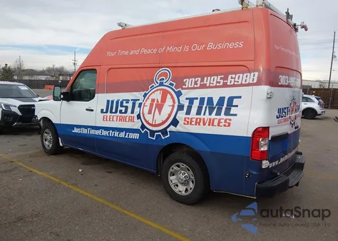 2013 Nissan Nv Cargo Nv2500 Hd S V8 from USA, damaged, VIN 1N6AF0LY9DN108059